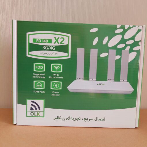 مودم سیم کارتی رومیزی4G مدل OLK FD-I40X2